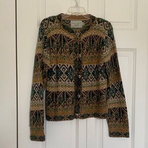 100% Alpaca Knit Cardigan
